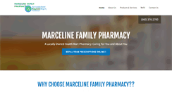 Desktop Screenshot of marcelinepharmacy.com